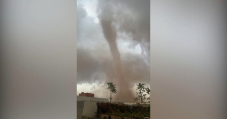 Sicilia, doppia tromba marina: feriti e danni ingenti