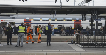 Lancia una molotov in stazione e fugge