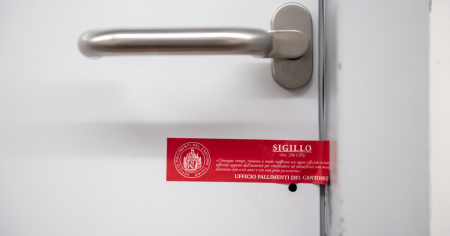 Fallimenti in aumento. E il Ticino è sopra la media