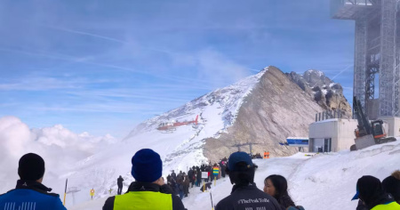 Guasto alla funivia del Titlis: 200 persone sfollate in elicottero