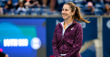 Infortunio al piede: Bencic chiude (in anticipo) la stagione