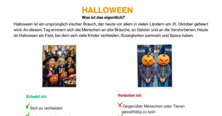 Bambini in manette sul volantino di Halloween: la polizia di Aarau nella bufera