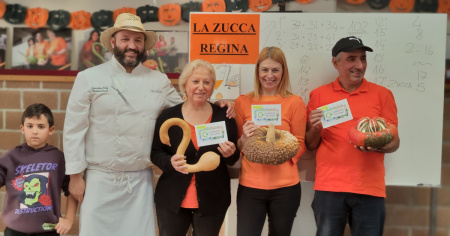 Ecco la zucca che ha conquistato la sagra