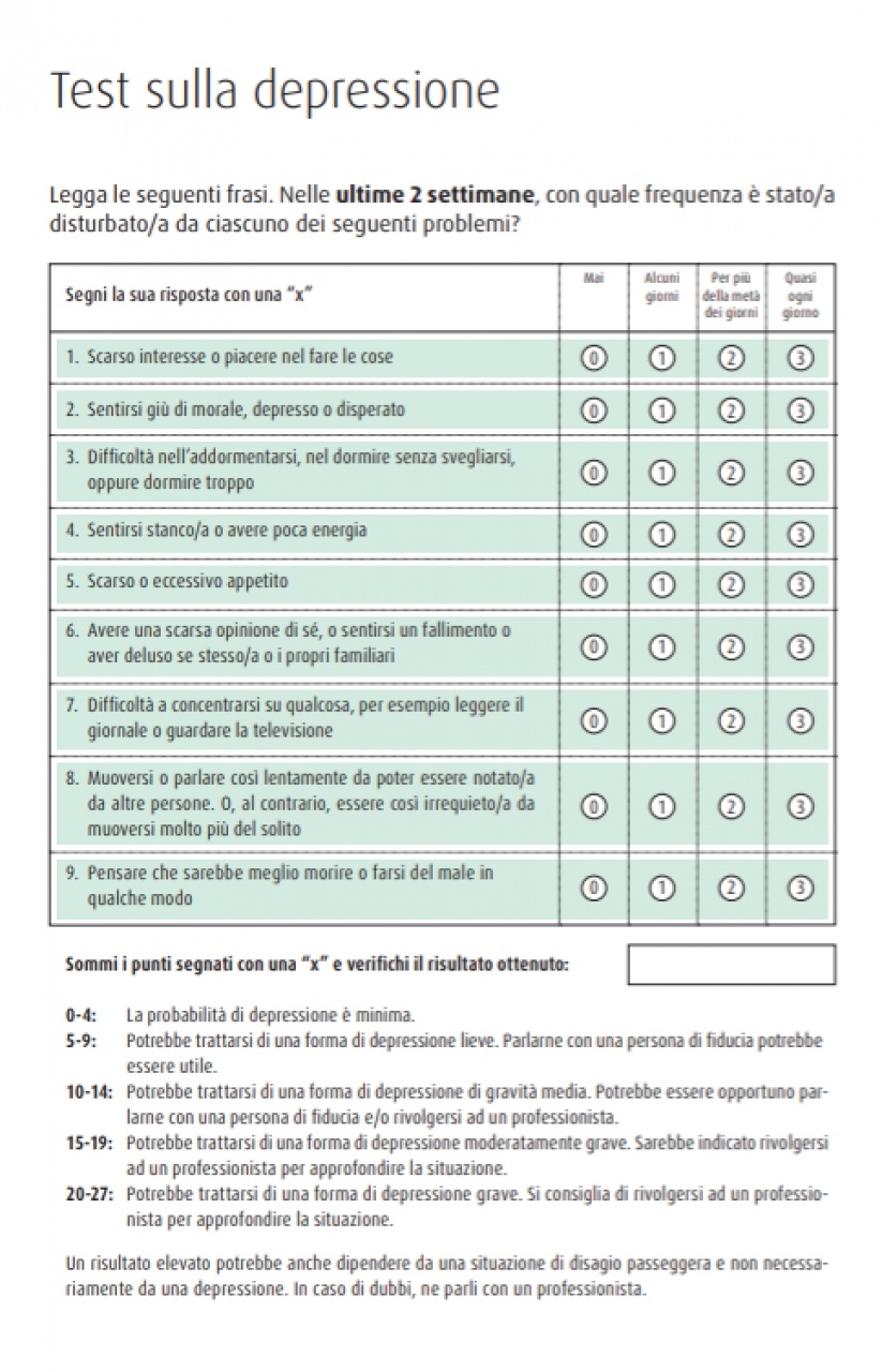 Un Ticinese Su 10 Ha Sintomi Depressivi Non Abbiate Paura Parlatene Ticinonline